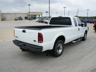 ford f 350 super duty 2007 white xl supercab diesel 8 cylinders rear wheel drive automatic 75119