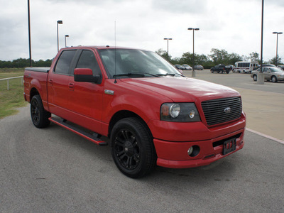 ford f 150 2007 red fx2 supercrew flex fuel 8 cylinders rear wheel drive automatic 75119