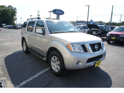 nissan pathfinder 2008 silver suv se gasoline 6 cylinders 4 wheel drive automatic 07724