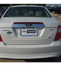 ford fusion 2012 white sedan sel gasoline 4 cylinders front wheel drive 6 speed automatic 77338