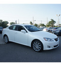 lexus is 250 2007 off white sedan nav gasoline 6 cylinders all whee drive automatic 08902