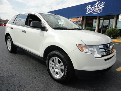 ford edge 2010 white suv se gasoline 6 cylinders front wheel drive automatic 37087