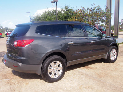 chevrolet traverse 2012 gray lt gasoline 6 cylinders front wheel drive shiftable automatic 77566