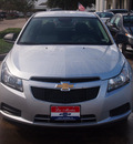 chevrolet cruze 2013 silver sedan ls auto gasoline 4 cylinders front wheel drive shiftable automatic 77566