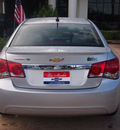 chevrolet cruze 2012 silver sedan eco gasoline 4 cylinders front wheel drive shiftable automatic 77566