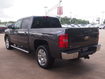 chevrolet silverado 1500 2010 dk  gray ltz flex fuel 8 cylinders 2 wheel drive shiftable automatic 77515