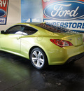 hyundai genesis coupe 2010 green coupe 2 0t gasoline 4 cylinders rear wheel drive automatic 75062