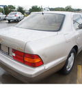 lexus ls 400 1998 beige sedan gasoline v8 rear wheel drive automatic 77039