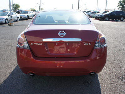 nissan altima 2009 red sedan gasoline 4 cylinders front wheel drive automatic 19153