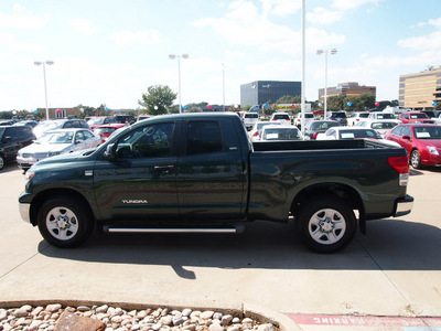 toyota tundra 2008 dk  green sr5 gasoline 8 cylinders 2 wheel drive automatic 76053