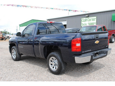 chevrolet silverado 1500 2012 dk  blue work truck gasoline 6 cylinders 2 wheel drive automatic with overdrive 77575