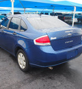 ford focus 2008 lt  blue sedan s gasoline 4 cylinders front wheel drive automatic 76234