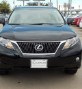 lexus rx 350 2010 black suv gasoline 6 cylinders front wheel drive shiftable automatic 77074