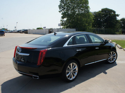 cadillac xts 2013 black sedan luxury collection gasoline 6 cylinders front wheel drive 6 speed automatic 76206