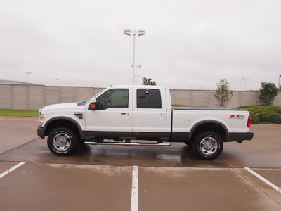 ford f 250 super duty 2008 white fx4 diesel 8 cylinders 4 wheel drive automatic 76108