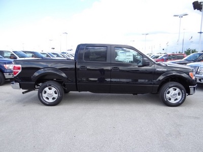 ford f 150 2012 black xlt flex fuel 6 cylinders 2 wheel drive 6 speed automatic 77388