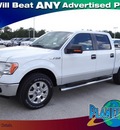 ford f 150 2012 white xlt flex fuel 8 cylinders 2 wheel drive 6 speed automatic 77388