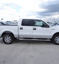 ford f 150 2012 white xlt flex fuel 8 cylinders 2 wheel drive 6 speed automatic 77388