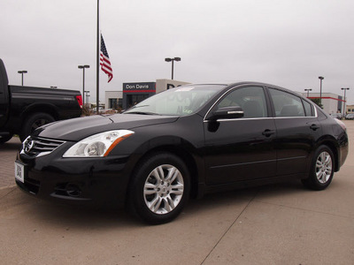 nissan altima 2012 black sedan 2 5 sl gasoline 4 cylinders front wheel drive automatic 76018