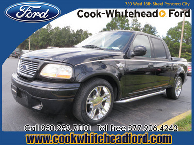 ford f 150 2003 black harley davidson gasoline 8 cylinders rear wheel drive automatic with overdrive 32401