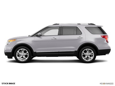 ford explorer 2013 silver suv limited flex fuel 6 cylinders 2 wheel drive shiftable automatic 77338