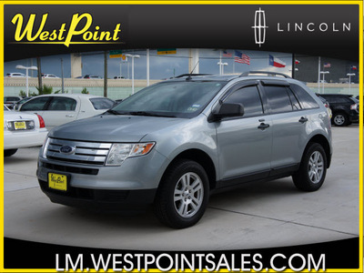 ford edge 2007 gray suv se gasoline 6 cylinders front wheel drive automatic 77043