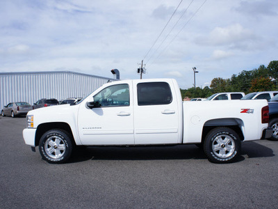 chevrolet silverado 1500 2013 white ltz flex fuel 8 cylinders 4 wheel drive automatic 27330