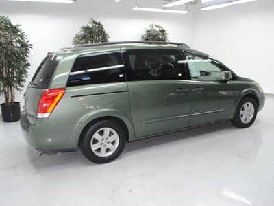 nissan quest 2004 green van 3 5 gasoline 6 cylinders front wheel drive automatic 91731