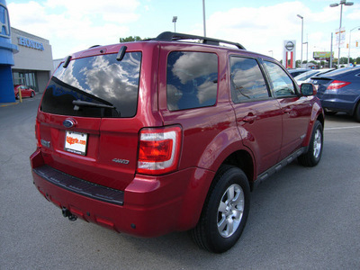 ford escape 2008 dk  red suv limited gasoline 6 cylinders all whee drive automatic 46219