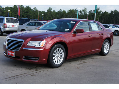 chrysler 300 2012 red sedan gasoline 6 cylinders rear wheel drive automatic 77388