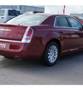 chrysler 300 2012 red sedan gasoline 6 cylinders rear wheel drive automatic 77388