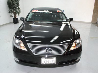 lexus ls 460 2009 black sedan gasoline 8 cylinders rear wheel drive automatic 91731