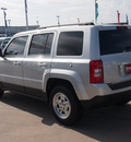 jeep patriot 2012 silver suv sport gasoline 4 cylinders front wheel drive continuously variable transaxle 77388
