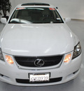 lexus gs 450h 2007 off white sedan hybrid 6 cylinders rear wheel drive automatic 91731