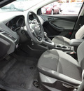 ford focus 2012 black hatchback se flex fuel 4 cylinders front wheel drive automatic 37087