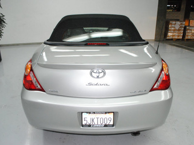 toyota camry solara 2004 silver sle v6 gasoline 6 cylinders front wheel drive automatic 91731