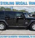 jeep wrangler unlimited 2007 black suv x gasoline 6 cylinders rear wheel drive 6 speed manual 77339