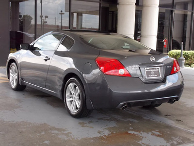 nissan altima 2011 dk  gray coupe 2 5 s gasoline 4 cylinders front wheel drive shiftable automatic 77477