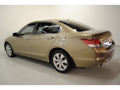 honda accord 2010 beige sedan ex l v6 gasoline 6 cylinders front wheel drive automatic 77025