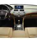 honda accord 2010 beige sedan ex l v6 gasoline 6 cylinders front wheel drive automatic 77025