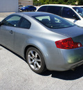 infiniti g35 2004 gray coupe gasoline 6 cylinders rear wheel drive 6 speed manual 75062