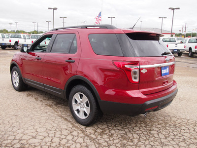 ford explorer 2013 red suv flex fuel 6 cylinders 2 wheel drive automatic 78861