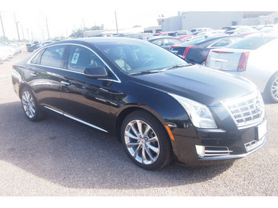 cadillac xts 2013 black sedan premium collection gasoline 6 cylinders front wheel drive automatic 77074
