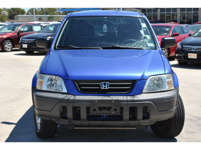 honda cr v 2001 blue suv lx gasoline 4 cylinders front wheel drive automatic 78233