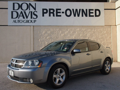 dodge avenger 2008 silver sedan r t gasoline 6 cylinders front wheel drive automatic 76011