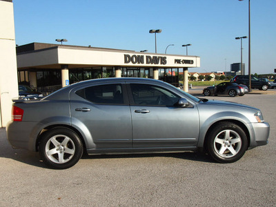 dodge avenger 2008 silver sedan r t gasoline 6 cylinders front wheel drive automatic 76011