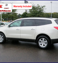 chevrolet traverse 2012 white lt gasoline 6 cylinders all whee drive automatic 55124