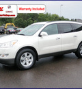 chevrolet traverse 2012 white lt gasoline 6 cylinders all whee drive automatic 55124