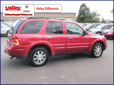buick rainier 2004 red suv cxl 6 cylinders automatic 55124