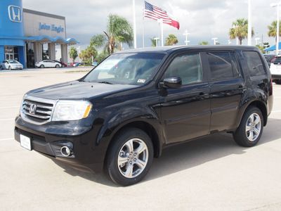 honda pilot 2012 black suv ex gasoline 6 cylinders front wheel drive automatic with overdrive 77065